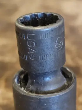 IPDFM12A SNAP-ON Swivel Shallow Impact Socket Drive Point #3