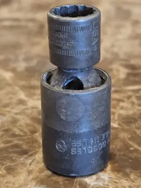 IPDFM12A SNAP-ON Swivel Shallow Impact Socket Drive Point