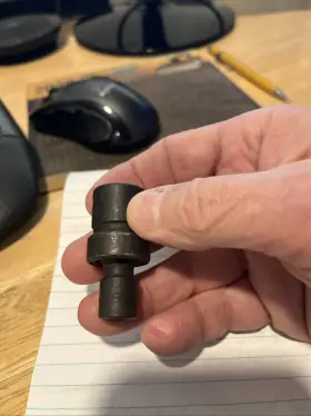IPFM9-B SNAP-ON Drive Point Shallow Swivel Impact Socket