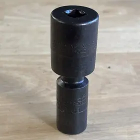 Snap-on Iplf16b 1/2 Inch Deep Swivel Universal Impact Socket 3/8 Drive 6pt Usa New