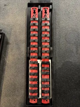 Snap-on Ka14r2l13rd 1/4 Inch Drive 2 Row Twist Lock Tray 13 Long