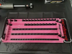KASKT5 SNAP-ON Combination Drive Lock Socket Tray Pink