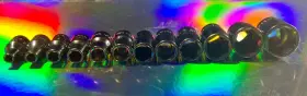 KRA222B SNAP-ON Tools Double Socket Round Head Ratchet Set #2