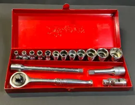 KRA222B SNAP-ON Tools Double Socket Round Head Ratchet Set