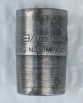 MPK181A SNAP-ON Impact Socket Shallow Indus Finish