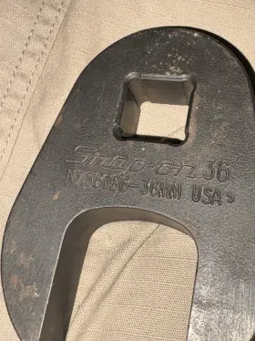 N7560B6 SNAP-ON Crow Drive Socket Wrench Clean
