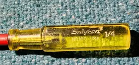 ND108 SNAP-ON Nut Driver Amber Handle #2