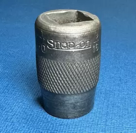 NO.180 SNAP-ON Tools Shallow Drive Knurled Socket Antique