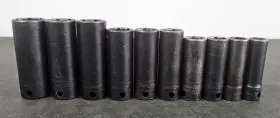 S1MFM10 SNAP-ON Simfm Flank Drive Impact Socket Set