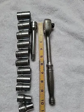 S7010 SNAP-ON Drive Shallow Socket Set