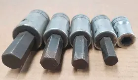 SA12A SNAP-ON Drive Hex Bit Socket Partial Set #2