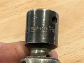 SIMBF18D SNAP-ON Tools Drive Point Swivel Impact Socket Gc #2