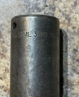 SIML340 SNAP-ON Point Drive Impact Socket Underlined #3