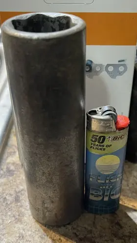 SIML340 SNAP-ON Point Drive Impact Socket Underlined
