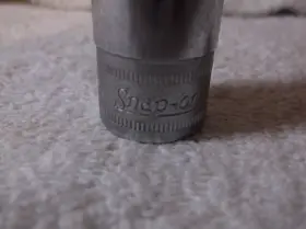 Snap-on Sm11 Snap-on 1/2 Inch Drive 12 Point Deep Chrome Socket 11mm Made In Usa