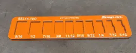 SSL14-10O SNAP-ON Shallow Socket Set Magnetic Tray #2