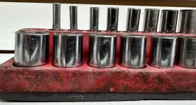 STMM4-14 SNAP-ON Drive Double Socket Set Shallow #3