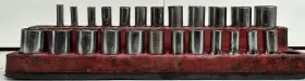 STMM4-14 SNAP-ON Drive Double Socket Set Shallow
