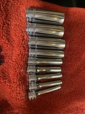 STMM4 SNAP-ON Tools Flank Drive Point Sockets Set