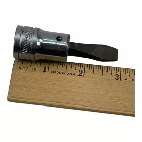 SW-324A SNAP-ON Tools Drive Flat Head Socket Screwdriver Bit #3