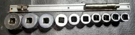 SW-412-SW-430 SNAP-ON Drive Double Square Point Socket Set #2