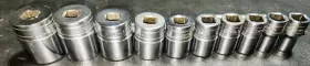 SW-412-SW-430 SNAP-ON Drive Double Square Point Socket Set #3