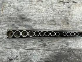 SW140-SW400 SNAP-ON Shallow Drive Socket Set Incomplete