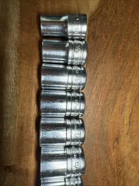 SW161-SW321 SNAP-ON Drive Shallow Point Socket Set #3