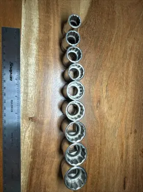 SW161-SW321 SNAP-ON Drive Shallow Point Socket Set
