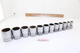 SW341-SW141 SNAP-ON Drive Point Socket Set