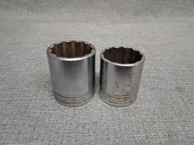 Snap-on Sw441 Sw461 Snap-on 1/2 Inch Drive 12-point Sae 1-3/8 And 1 7/8 Shallow Sockets