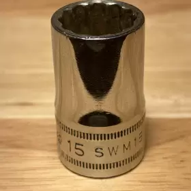 SWM151 SNAP-ON Socket Drive Point Shallow Underlined #2