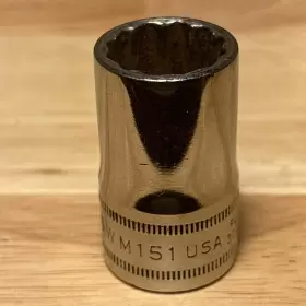 SWM151 SNAP-ON Socket Drive Point Shallow Underlined #3