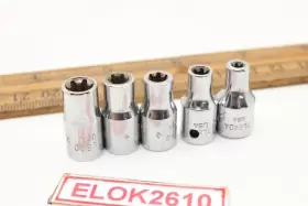 TLE40A-TLE80 SNAP-ON Point Drive Torx Sockets