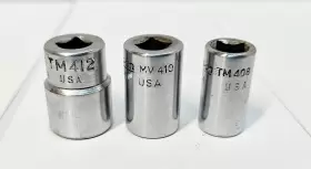 TM408 SNAP-ON Drive Point Socket Set MV410 #2