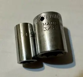 TM408-TM412 SNAP-ON Sockets Point Double Square #3