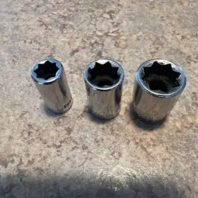 TM412-TM410-TM408 SNAP-ON Drive Shallow Socket Set