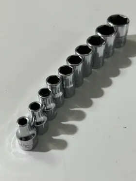 TM6-18 SNAP-ON Drive Socket Set Total Shallow Point #2