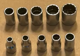 TMD6-TMD18 SNAP-ON Point Socket Set
