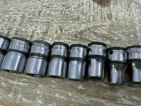 TMM4-TMM14 SNAP-ON Tools Socket Set Shallow Drive Point #3