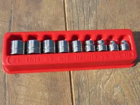 209RF-RF081 SNAP-ON TOOLS Drive Point Socket Set
