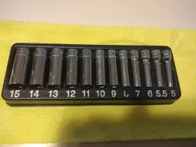 PAKTY082 SNAP-ON TOOLS Drive Deepwell Socket Set