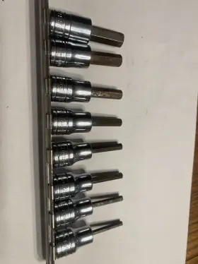 Snap-on Tqfr8 Snap-on Hex Bit Socket Set 3/8 Inch Drive 8 Piece Snap-on Tqfr8 Snap-on Hex Bit Socket Set 3/8 Inch Drive 8 Piece