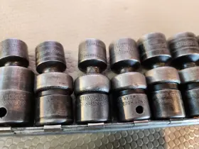 TSMUP2210RSP SNAP-ON Tools Drive Impact Swivel Socket Set #3