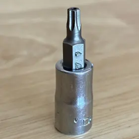 TTXR20E SNAP-ON Torx Bit Driver Socket Drive Tamper T20 #3