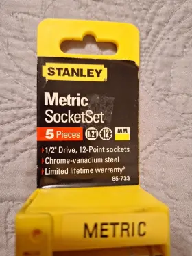 85-733 STANLEY Tools Socketset Drive #2