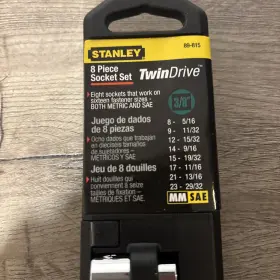 89-815 STANLEY Drive Socket Set Twin