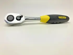 93-637 STANLEY Ratchet Socket Wrench Rubber Handle #2