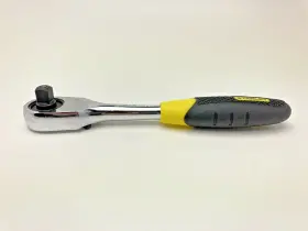 93-637 STANLEY Ratchet Socket Wrench Rubber Handle #3