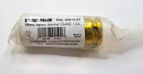 Steelman 95615-02 1/2 Inch Drive 19mm. Nylon Sleeved Impact Socket Gold